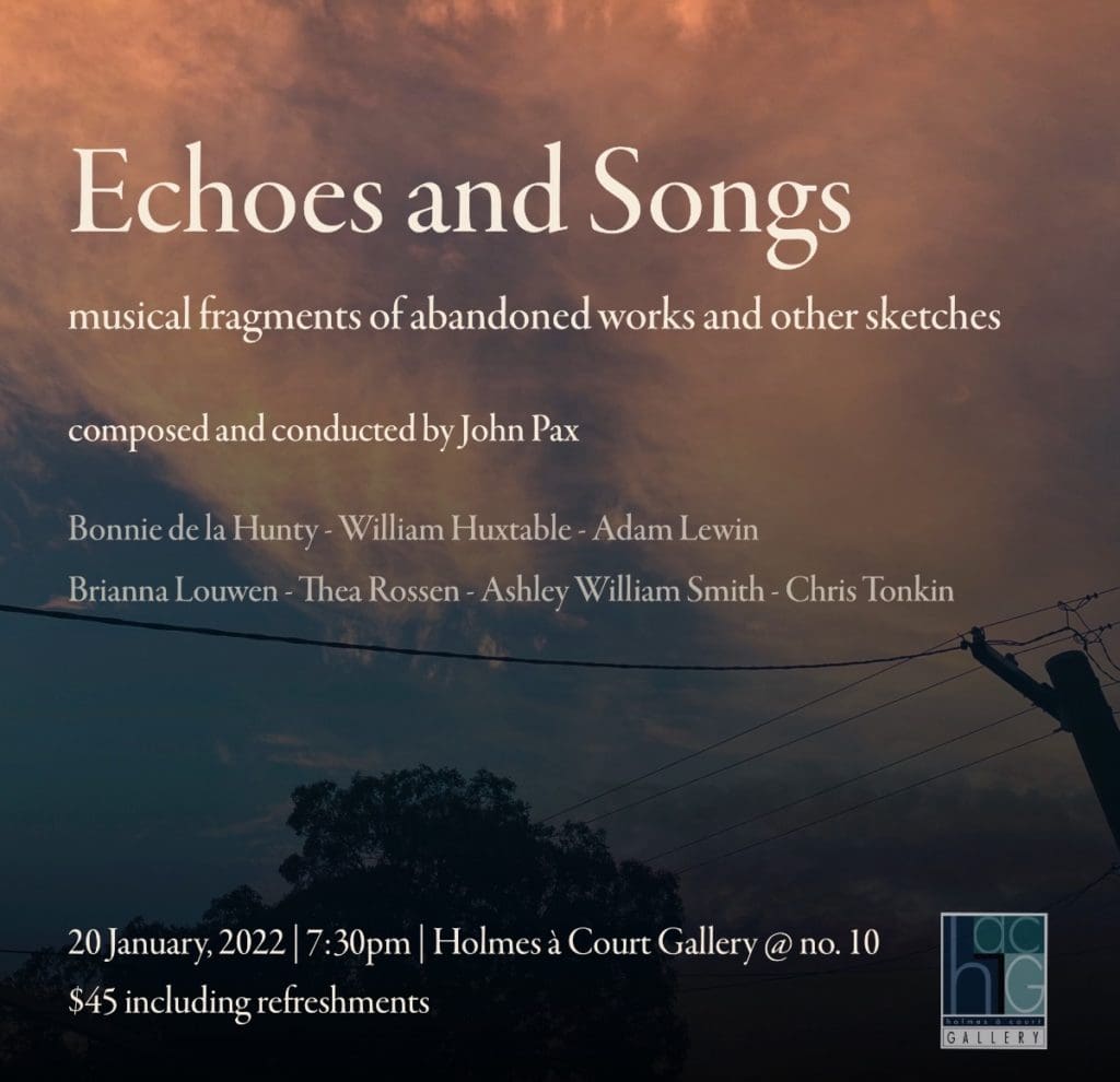 Music @ no.10 : Echoes and Songs